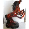Image 3 : Horse Polystone Statue Height: 18 inch , Width: 17.5 inch