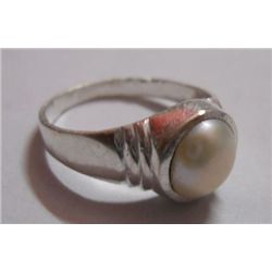 3.490g Ring of Pearl Sterling Silver