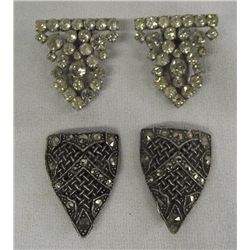Art Deco Shoe Clips
