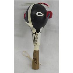 Hopi Koshare Gourd Rattle