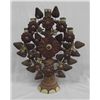 Image 1 : Vintage Tree of Life Oaxacan Pottery Candlelabra