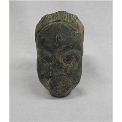 Heavy Cast Metal Head Figure