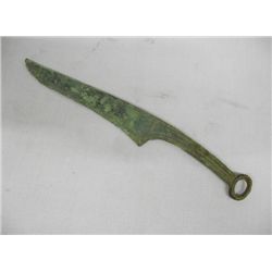 Antique Bronze Artifact Knife