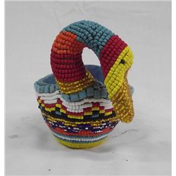 Beaded Swan by Kills Thunder