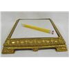 Image 1 : Vintage Decorated Mirrored Plateau