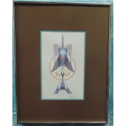 Hand Signed Woody Crumbo Print