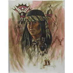 Original Fred Cleveland Watercolor