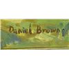 Image 2 : Original Cowboy Oil on Canvas by Daniel Brown