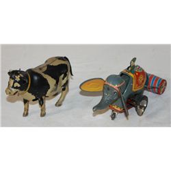 2 Tin Wind-up Toys