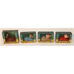 Linemar Friction Toy Animals