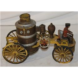 Tin Fire Pumper Toy