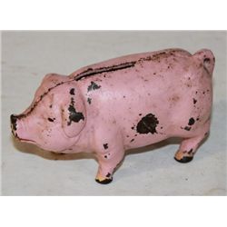 Cast Iron Pig Bank