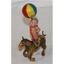 C.K. Wind-up Tin Horse and Clown