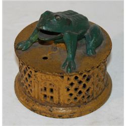 Iron Frog Mechanical Bank
