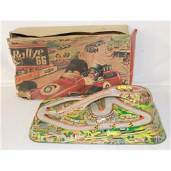 Rally 66 Tin Racing Set Game