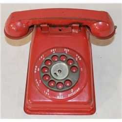 Tin Toy Rotary Phone