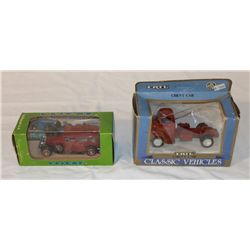 2 Die Cast Miniature Vehicles