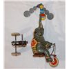 Image 1 : Tin Wind-up Elephant Cyclist