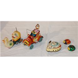 5 Tin Toys