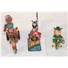 Image 2 : 3 Tin Wind-up Toys
