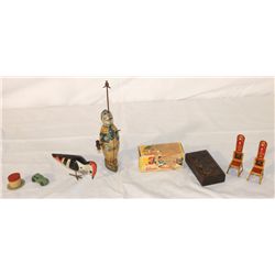 Box Lot of Tin Items