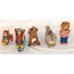 5 Wind-up Toys