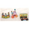 Image 1 : 3 Wind-up Tin Toys