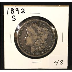 1892-S  Silver Dollar