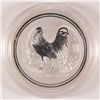 Image 1 : 2005 AUSTRAILIAN ROOSTER 2 DOLLAR 2 OUNCE .999 SILVER COIN, IN ORIGINAL CAPSULE