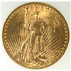 Image 2 : 1923 $20 St. GAUDENS GOLD NGC MS64