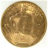 Image 3 : 1923 $20 St. GAUDENS GOLD NGC MS64