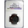 Image 1 : 1806 LARGE CENT NGC AU INSIGNIFICANT CLEANING, GLOSSY BROWN AND NICE