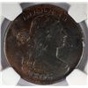 Image 2 : 1806 LARGE CENT NGC AU INSIGNIFICANT CLEANING, GLOSSY BROWN AND NICE