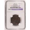Image 1 : 1794 LARGE CENT NGC VF  environmental damage