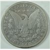 Image 2 : 1881-CC MORGAN SILVER DOLLAR, VG  SEMI-KEY