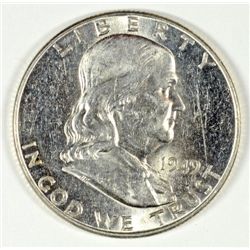 1949 FRANKLIN HALF DOLLAR MS64