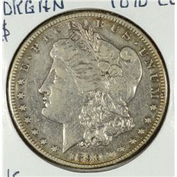 1890-CC MORGAN DOLLAR VF
