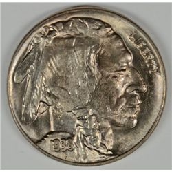 1938-D  BUFFALO NICKEL, MS-65 GEM