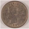 Image 1 : 1897 LIBERTY "V" NICKEL, XF/AU