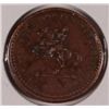 Image 1 : 1863 CIVIL WAR TOKEN (OUR UNION) FINE. ESTIMATE $20- $30.