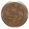 Image 2 : 1853 HALF CENT VF+ ESTIMATE $75- $85.