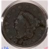 Image 1 : 1818 LARGE CENT FINE. ESTIMATE $40- $50.