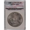Image 1 : 1888 MORGAN SILVER DOLLAR, ANGS MS-67  REALLY MS-64+