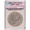Image 1 : 1890 MORGAN SILVER DOLLAR, MS-65   ( MS-63 )