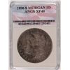 Image 1 : 1896-S MORGAN SILVER DOLLAR, ANGS  XF REALLY F/VF