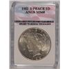 Image 1 : 1922-D PEACE SILVER DOLLAR, ANGS MS-67  REALLY MS-64++
