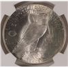 Image 3 : 1923 PEACE SILVER DOLLAR, NGC MS-65 GEM