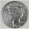 Image 1 : 1928 PEACE SILVER DOLLAR, XF  CLEANED