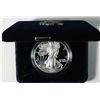 Image 1 : 2000 PROOF AMERICAN SILVER EAGLE IN NICE ORIGINAL BOX WITH CERT