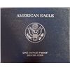 Image 2 : 2010 PROOF AMERICAN SILVER EAGLE IN NICE ORIGINAL BOX WITH CERT